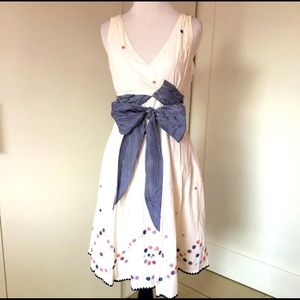 Beautifully embroidered Anthropology Maeve